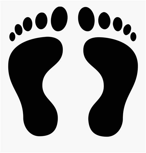 Footprints Left And Right Footprint Free Transparent Clipart