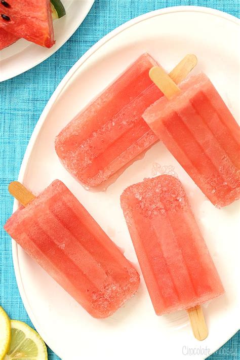 Watermelon Margarita Popsicles Tequila And Non Alcoholic