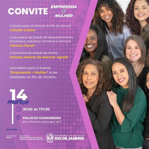 Governo Do Rio Promove Encontro Para Debater Empreendedorismo Feminino