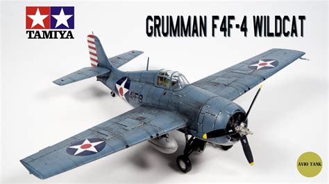 Grumman F F Wildcat U S Navy Vf Uss Ranger Model Kit Tamiya