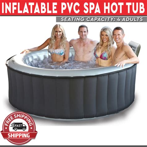 Litre Inflatable Pvc Spa Adult Portable Massage Bath Pool Hot Tub Water For Sale From Australia