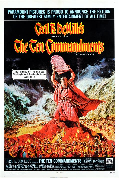 The Ten Commandments Movie Quotes. QuotesGram