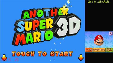 ANOTHER SUPER MARIO 3D MARIO 64 DS ROMHACK LIVESTREAM YouTube