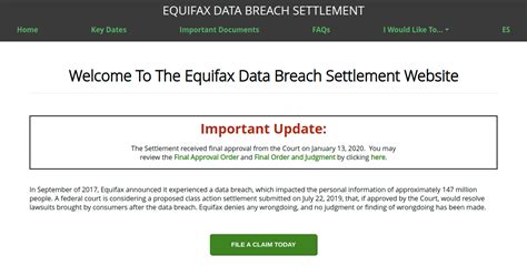 Equifax breach settlement - mainlopez