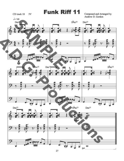 Funky Organ Grooves Pdf File