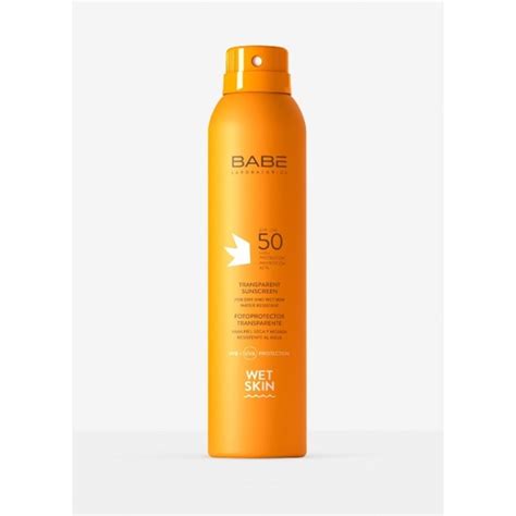 BABE TRANSPARENT SUNSCREEN WET SKIN SPF ML Apotekaonline Rs