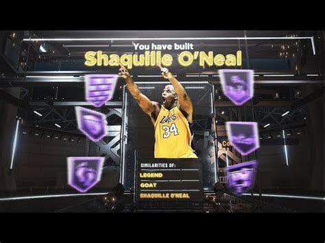 Nba K Shaq Build Best Center Build In The Game Insane Gameplay