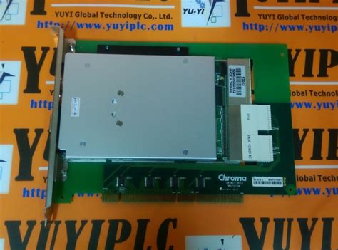 CHROMA ADLINK PXI 52953 MODULE WITH 58183 E VER A