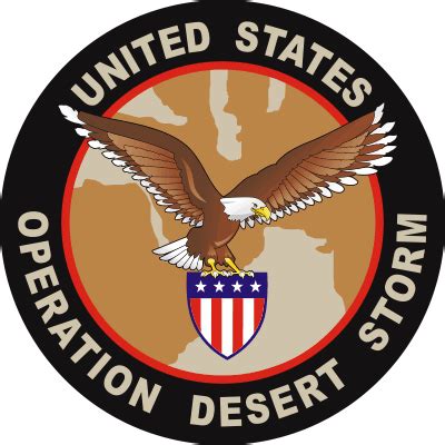 United States Operation Desert Storm Decal Military Graphics