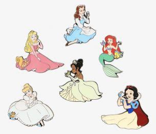 Disney Princess Sitting Blind Box Pins At Hot Topic Disney Pins Blog