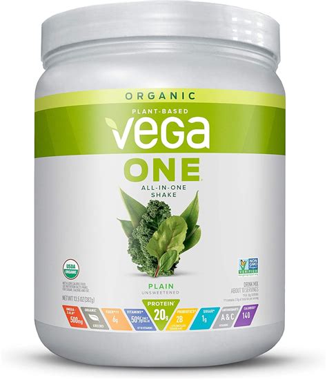 Vega One Organic All In One Shake Plant Based Non Dairy Protein Powder