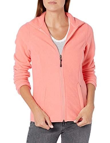 Amazon Essentials Womens Classic Fit Long Sleeve Full Zip Polar Soft