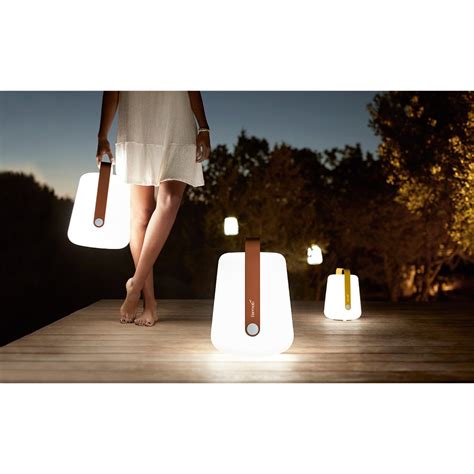 Lampe Fermob Balad Rouge Ocre Sans Fil Cm