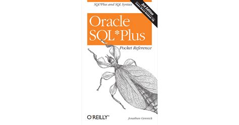 Command Line Sql Plus Oracle Sql Plus Pocket Reference Rd Edition