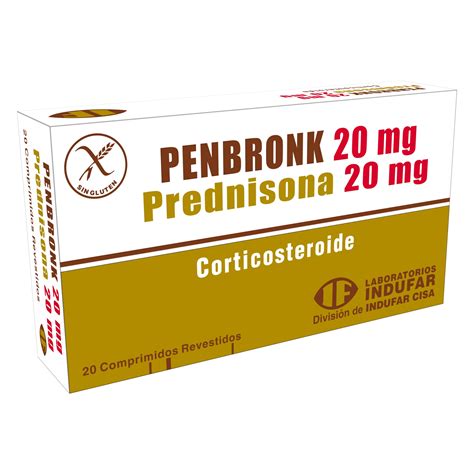 Penbronk Mg Comprim Recub X Laboratorios Indufar C I S A