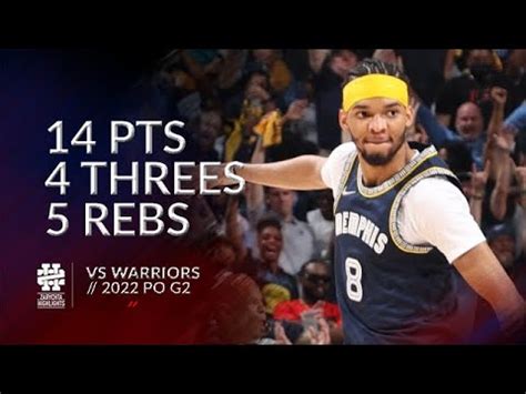 Ziaire Williams 14 Pts 4 Threes 5 Rebs Vs Warriors 2022 PO G2 YouTube