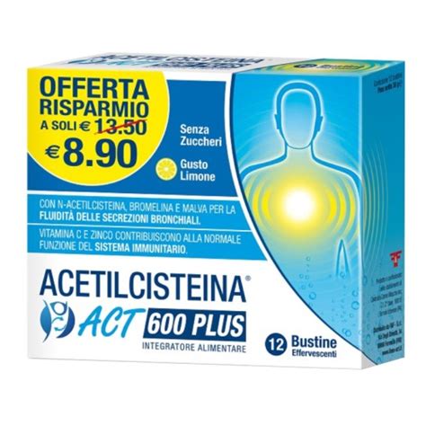 Acetilcisteina Act Plus Bustine