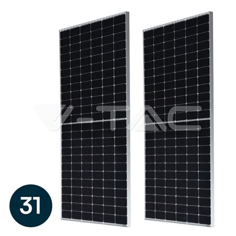 Paneles Solares W Panel Solar Monocristalino X X Mm Uds