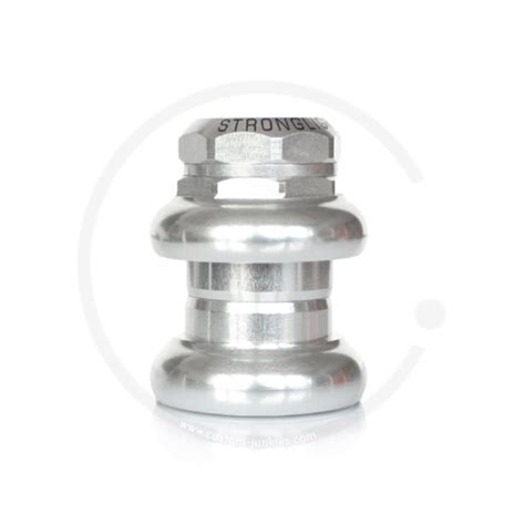 stronglight  jd alloy  threaded headset silver