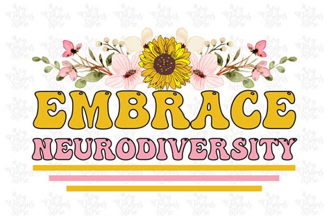 Embrace Neurodiversity Motivational Svg Graphic By Svgdesignsstore07 · Creative Fabrica