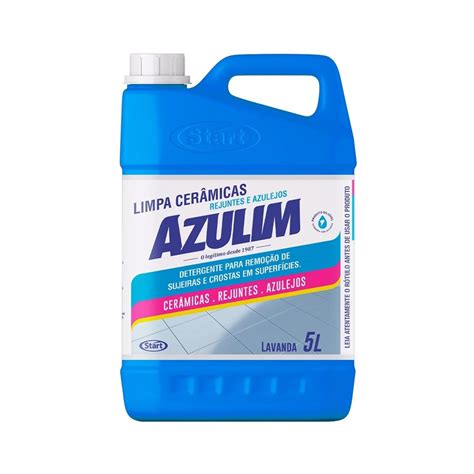 Azulim Limpa Cer Micas Litros Vila Clean Loja De Produtos De