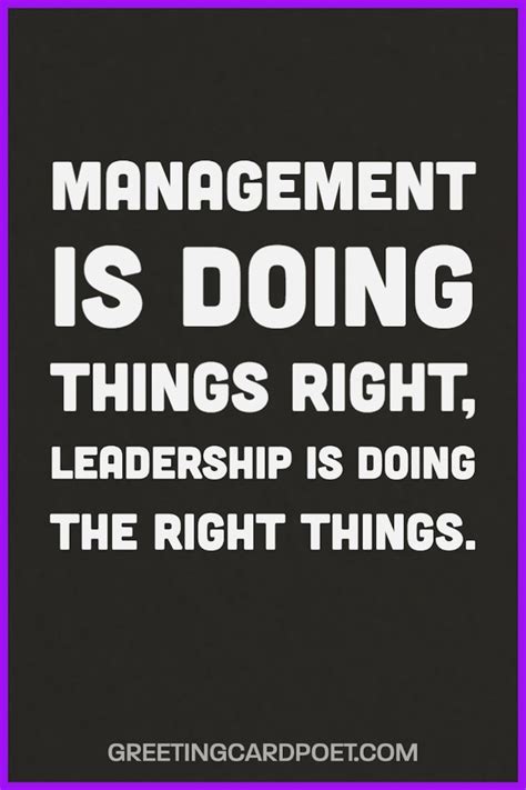 Management Quotes To Inspire Managers To Be Leaders In