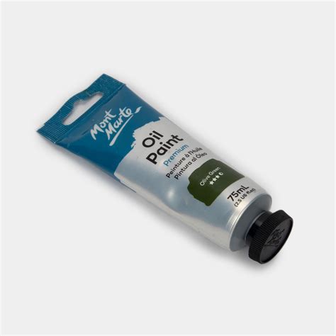 Pintura al óleo de 75 ml, verde oliva