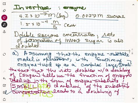 SOLVED:The enzyme invertase catalyzes the conversion of sucrose, a ...