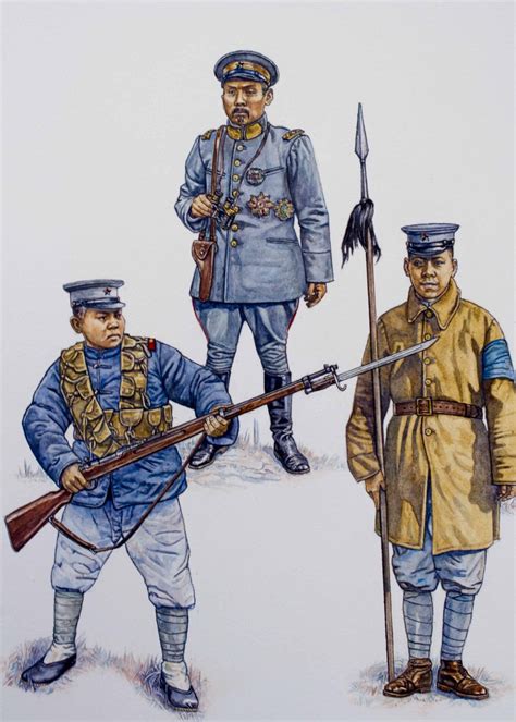 Chinese Warlord Armies 1911-30 Ankuochun Troops, 1927 Osprey Military ...