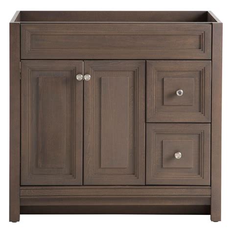 Home Decorators Collection Brinkhill 36 In W X 34 In H X 22 In D Bath Vanity Cabinet Only In