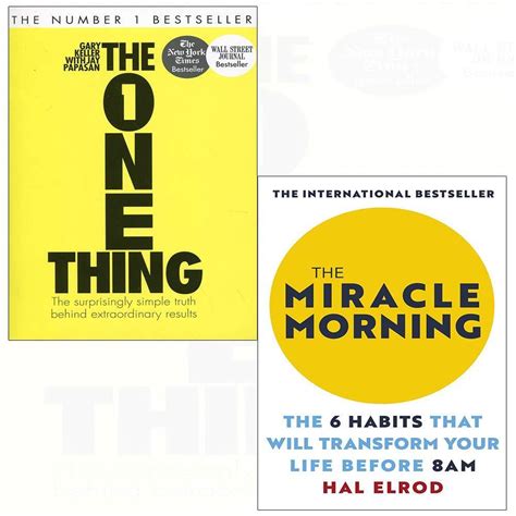 Miracle Morning 6 Habits That Will Transform Your Life 2 Books