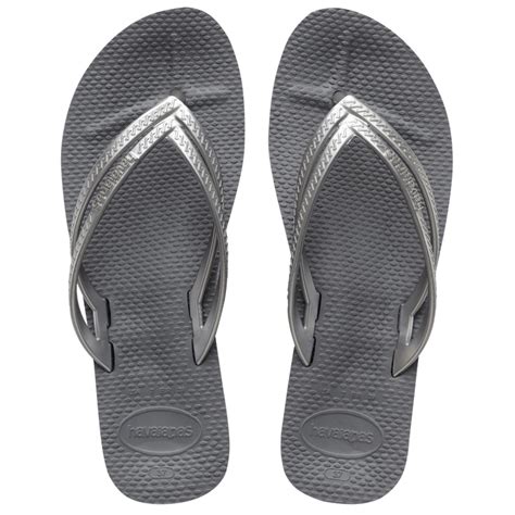 Steel Grey Wedge Flip Flops Havaianas