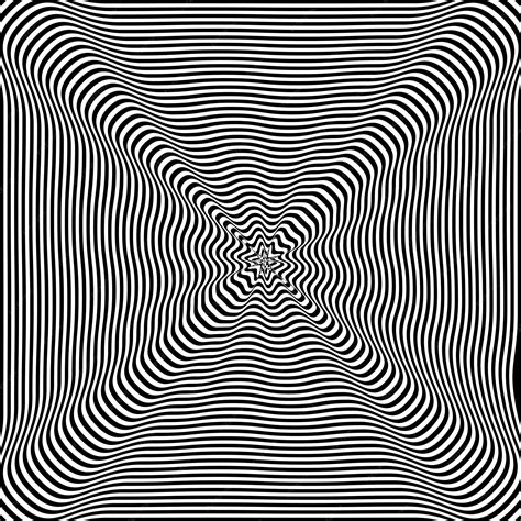 Black And White Optical Illusions