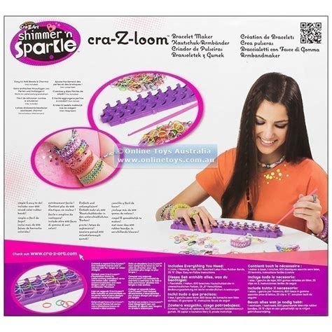 Shimmer N Sparkle Cra Z Loom Bracelet Maker Online Toys Australia