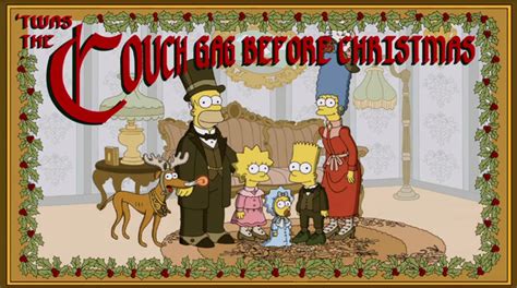 The Simpsons Christmas couch gag - L7 World