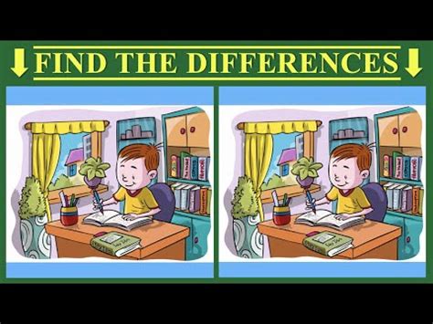 Find 3 Differences Picture Puzzle 24 YouTube