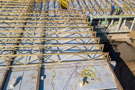 Timber Trusses For 26 Classroom Primary School Freimans