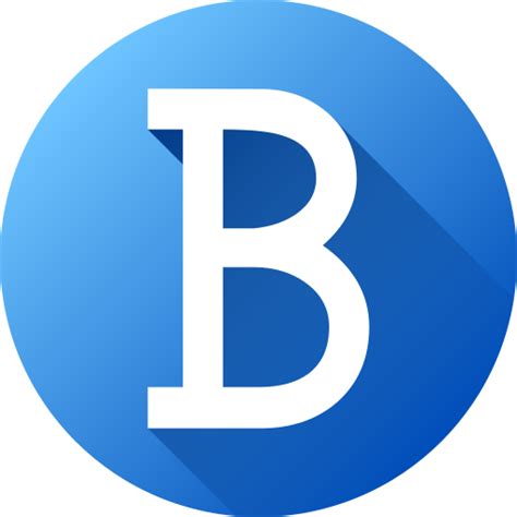 Letter B Generic Flat Gradient Icon