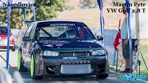 Martin Petr VW Golf 2 8 V6 T 20 Slovácký kopec Násedlovice 2018