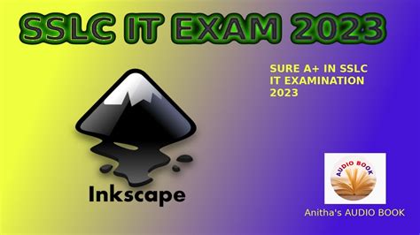 Sslc It Practical Exam Inkscape Sslc Youtube