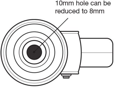 75mm Nylon Wheel 50kg Capacity Castor S3712 Richmond Rolling