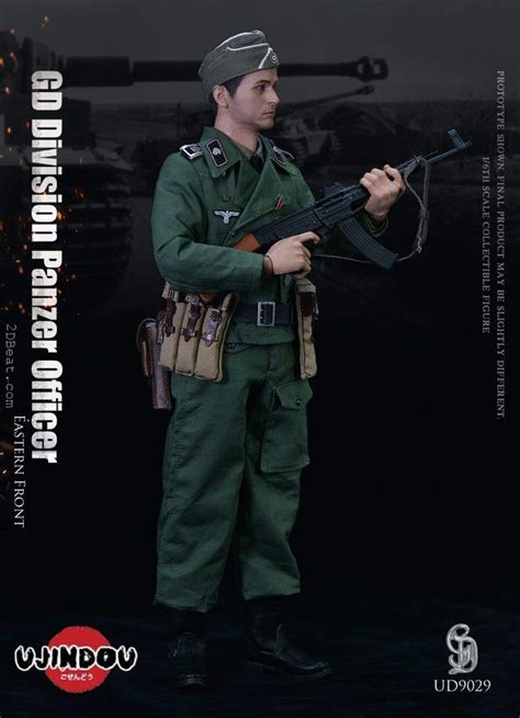 1 6 Scale UJINDOU UD 9030 WWII German GD Panzer Division Action Figure