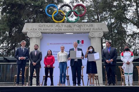 México anuncia su postulación oficial a ser sede de los Juegos