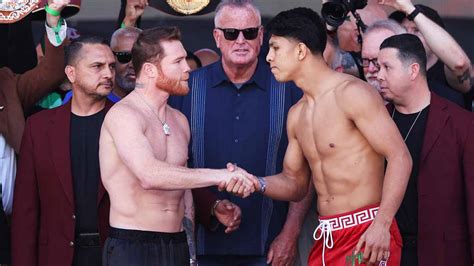 Canelo y Munguía en el pesaje dividen a la afición UnoTV