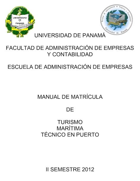 Pdf Universidad De Panam Facultad De Administraci N De Faeco Up