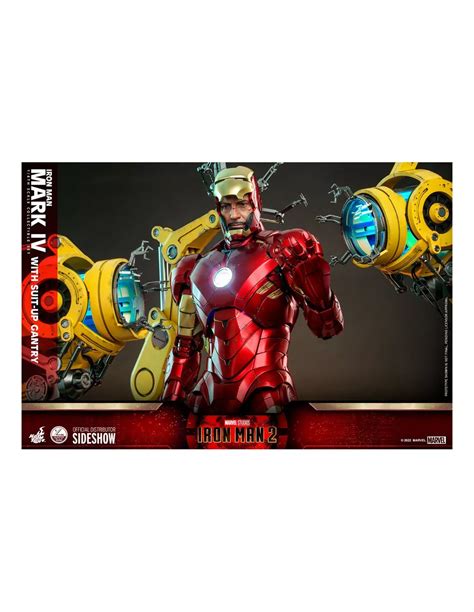 Iron Man Mark Iv With Suit Up Gantry Cm Quarter Scale