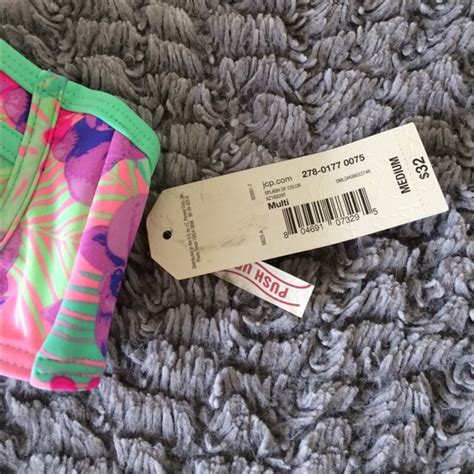 Arizona Jean Company Swim Nwt Arizona Jean Co Colorful Strapless Bikini Top Poshmark