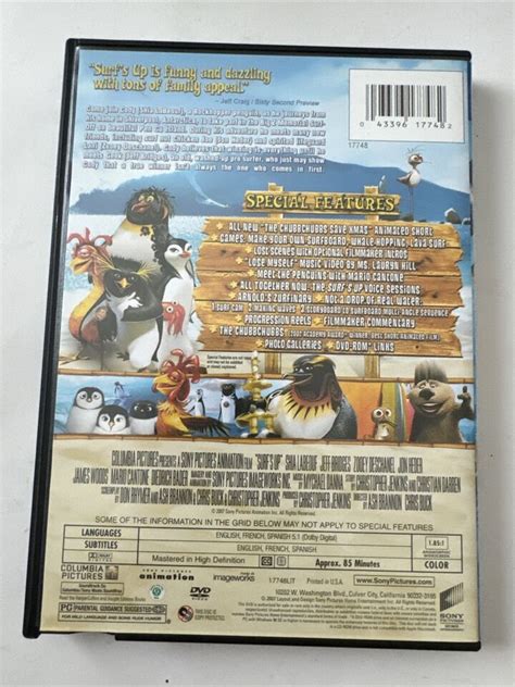 Surf S Up Dvd Widescreen Special Edition Ebay