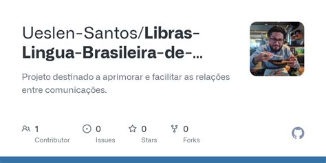 Github Ueslen Santoslibras Lingua Brasileira De Sinais Learning