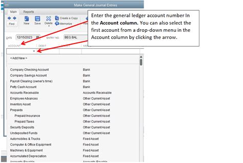 Journal Entries In Quickbooks Enterprise Fishbowl A Quickbooks